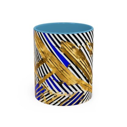 boostlete-boost-mode-pattern-diagonal-monoline-0015 — Accent Mug 11oz/15oz