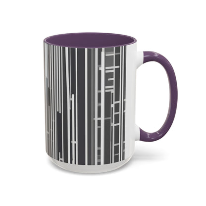boostlete-boost-mode-pattern-barcode-blueprint-0463 — Accent Mug 11/15oz