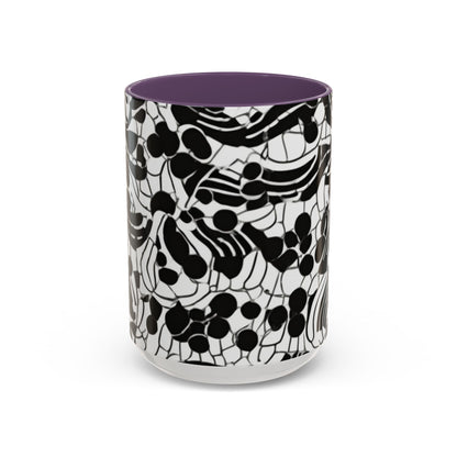 boostlete-rise-grind-pattern-dotted-line-art-0483 — Accent Mug 11/15oz