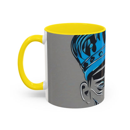 boostlete-am-crew-icon-crown-grainy-monoline-0022 — Accent Mug 11oz/15oz