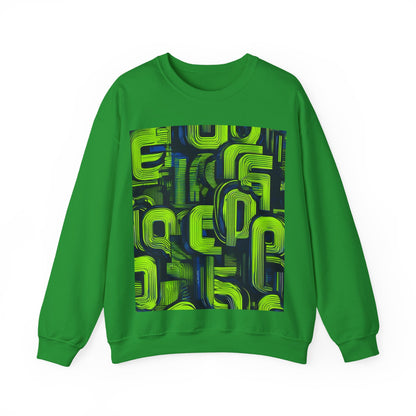 boostlete-boost-mode-type-progress-beats-perfect-vertical-engraved-0253 — Unisex Heavy Blend Crewneck Sweatshirt (Gildan)