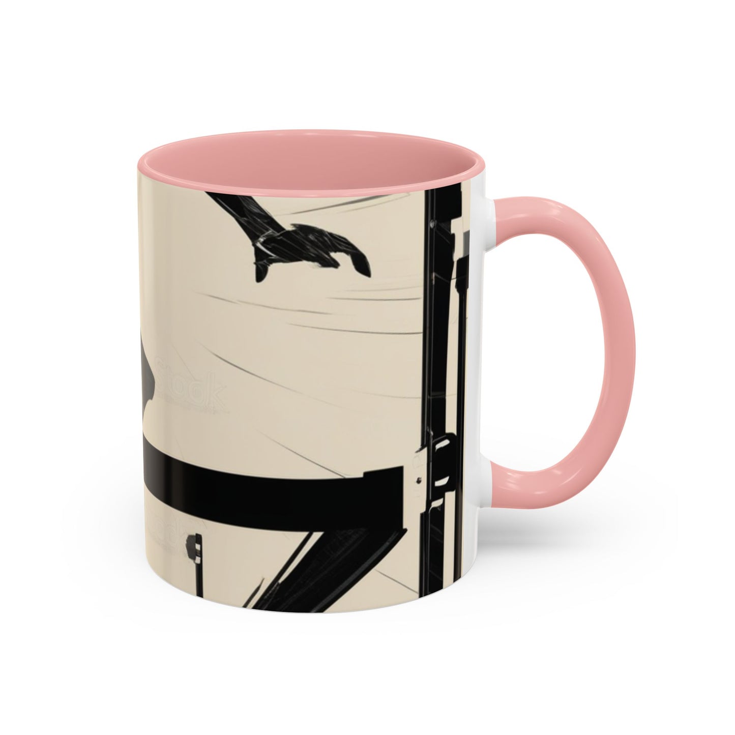 boostlete-iron-intent-scene-hurdler-speed-blueprint-0152 — Accent Mug 11oz/15oz