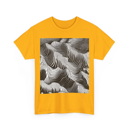 boostlete-field-day-pattern-topographic-isometric-0211 — Unisex Heavy Cotton Tee (Gildan 5000)