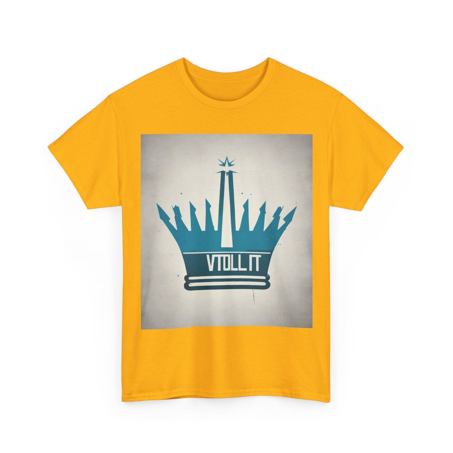 boostlete-am-crew-icon-crown-matte-industrial-0058 — Unisex Heavy Cotton Tee (Gildan 5000)
