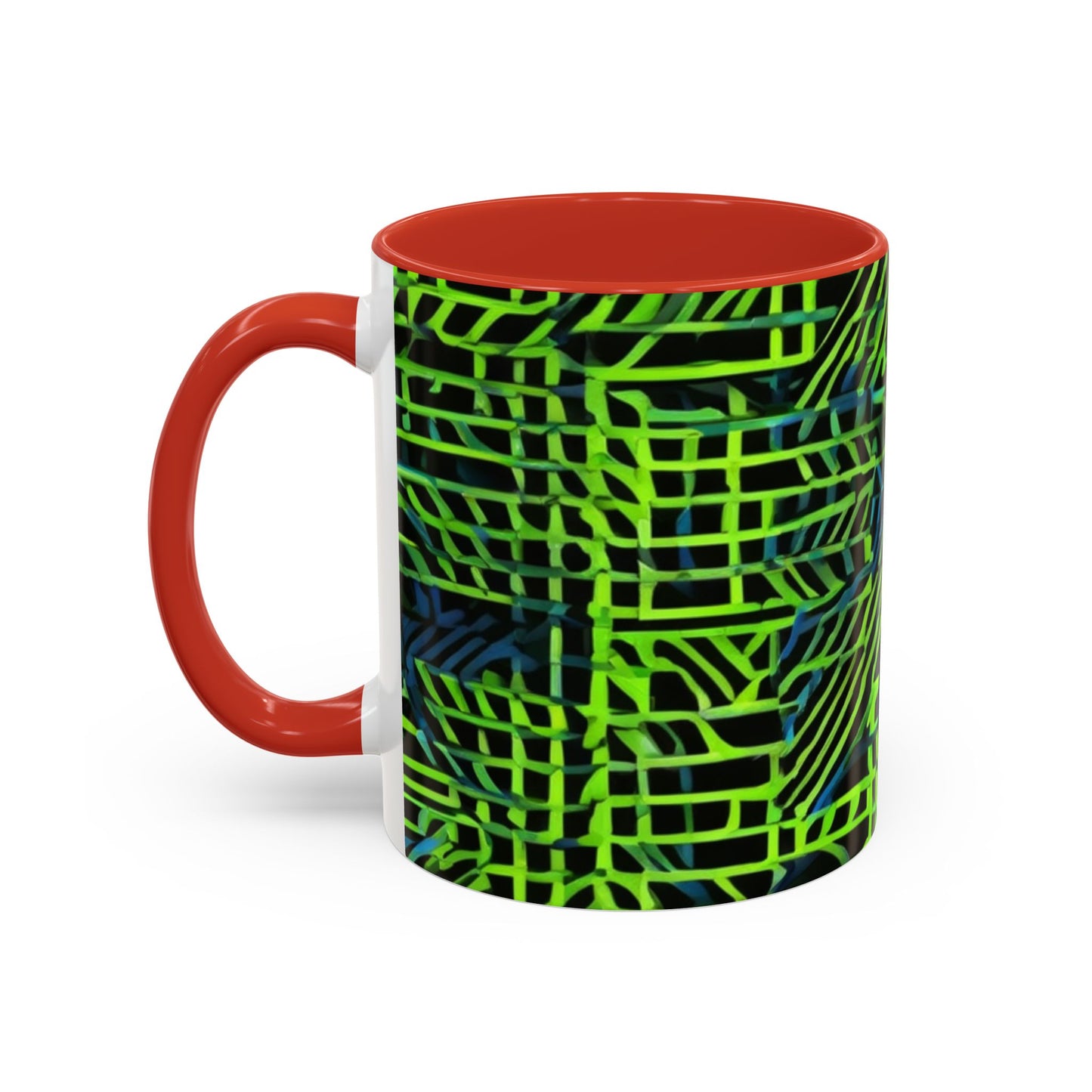 boostlete-quiet-power-pattern-stair-steps-industrial-0751 — Accent Mug 11/15oz