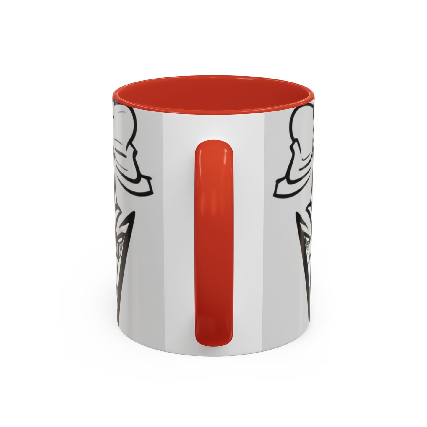 boostlete-quiet-power-icon-crown-outline-badge-0130 — Accent Mug 11oz/15oz