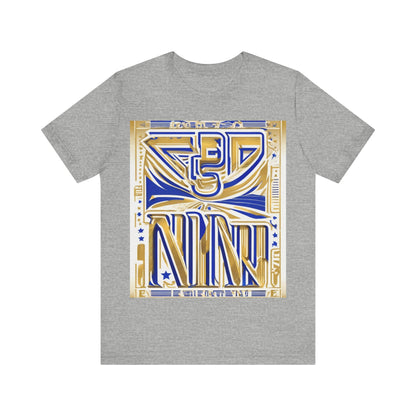 boostlete-boost-mode-type-earned-not-given-outline-over-solid-line-art-0005 — Unisex Jersey Short Sleeve (B+C 3001)