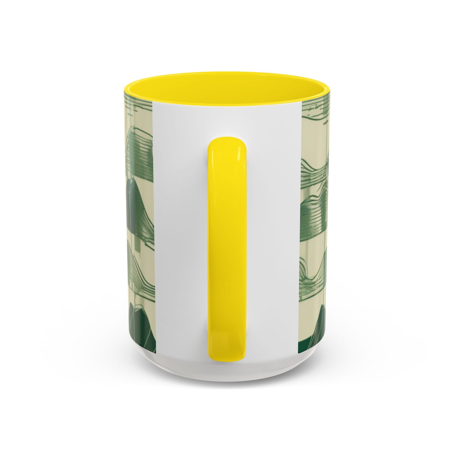 boostlete-mile-by-mile-pattern-audio-blueprint-0971 — Accent Mug 11/15oz