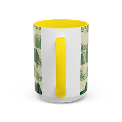 boostlete-mile-by-mile-pattern-audio-blueprint-0971 — Accent Mug 11/15oz