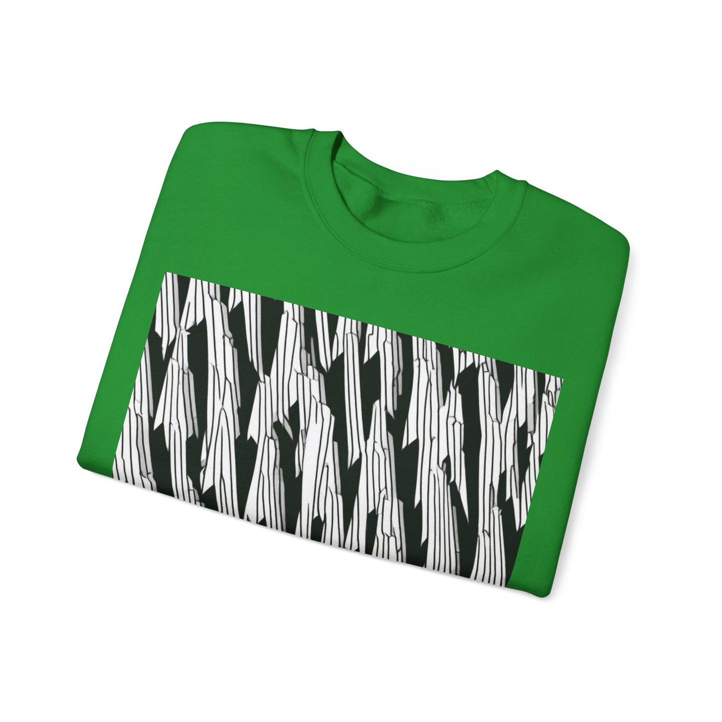 boostlete-iron-intent-pattern-micro-isometric-0199 — Unisex Heavy Blend Crewneck Sweatshirt (Gildan)