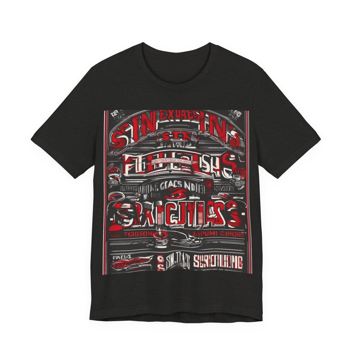 boostlete-iron-intent-type-sin-excusas-arc-retro-0157 — Unisex Jersey Short Sleeve (B+C 3001)