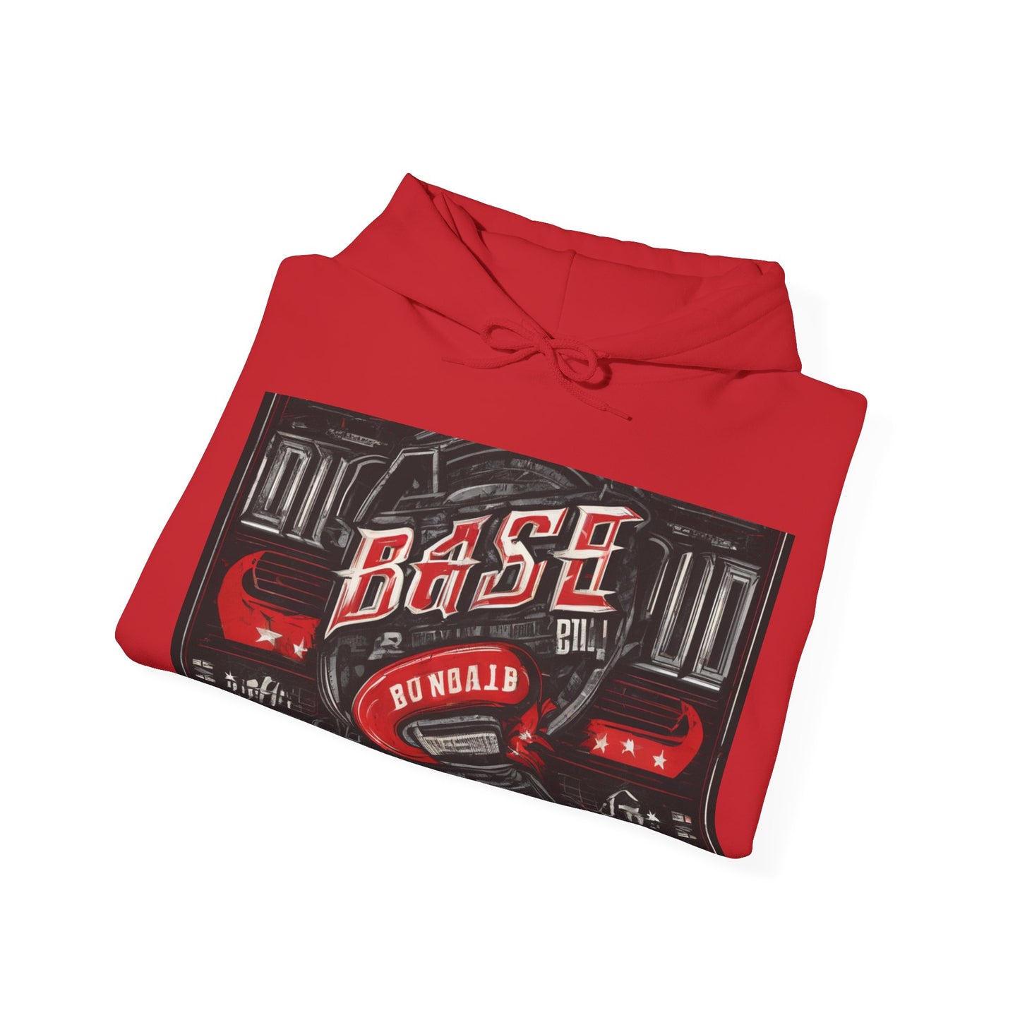 boostlete-boost-mode-type-build-the-base-micro-industrial-0785 — Unisex Heavy Blend Hoodie (G18500)