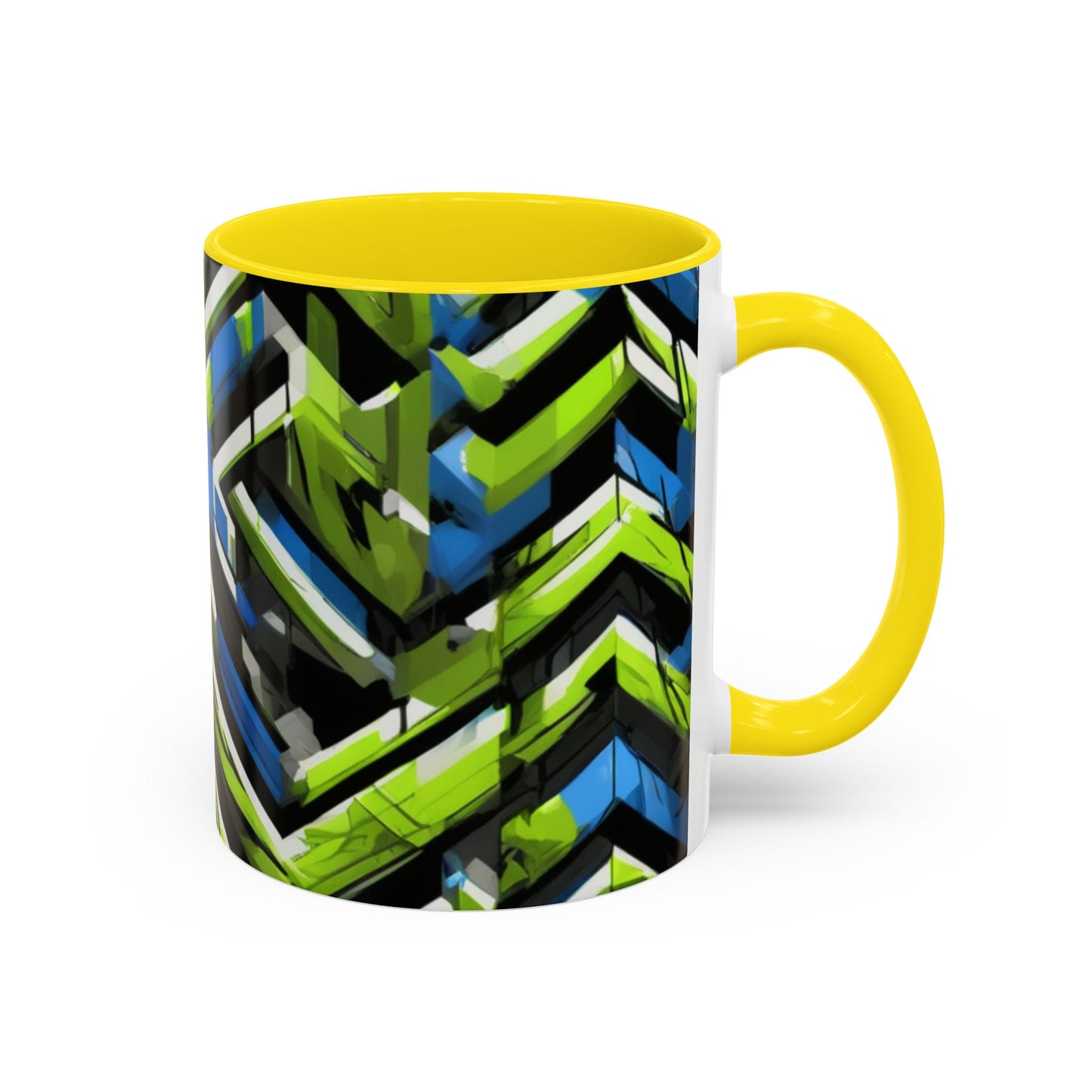 boostlete-rise-grind-pattern-chevron-isometric-0195 — Accent Mug 11oz/15oz