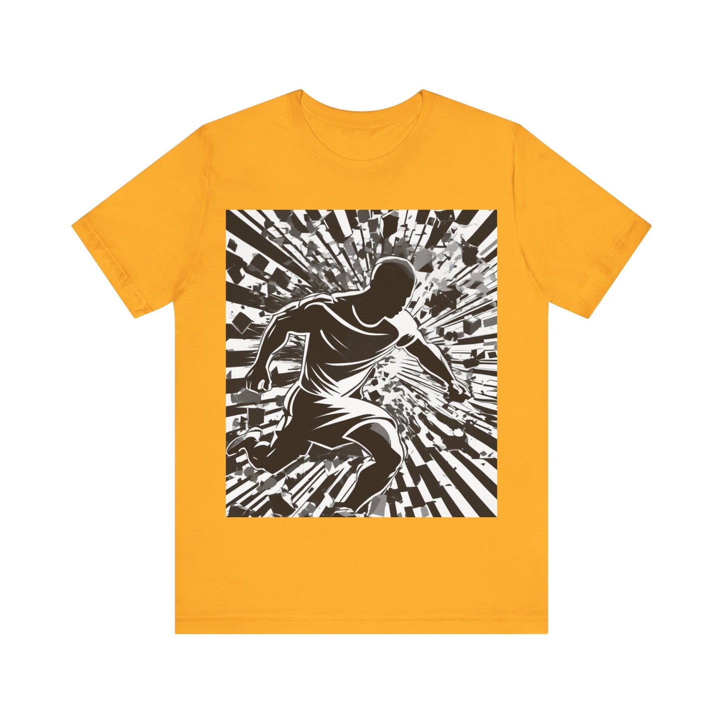 boostlete-field-day-scene-sprinter-halftone-athletic-0248 — Unisex Jersey Short Sleeve (B+C 3001)