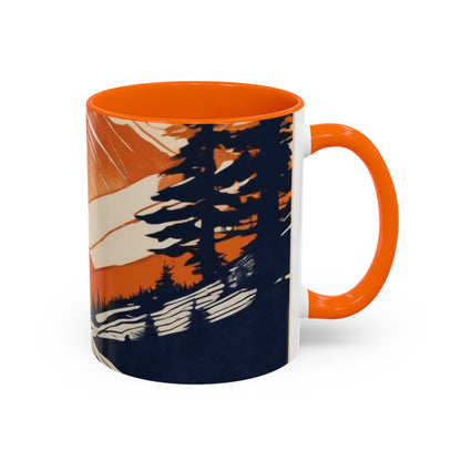 boostlete-iron-intent-scene-trail-glitch-badge-0100 — Accent Mug 11oz/15oz
