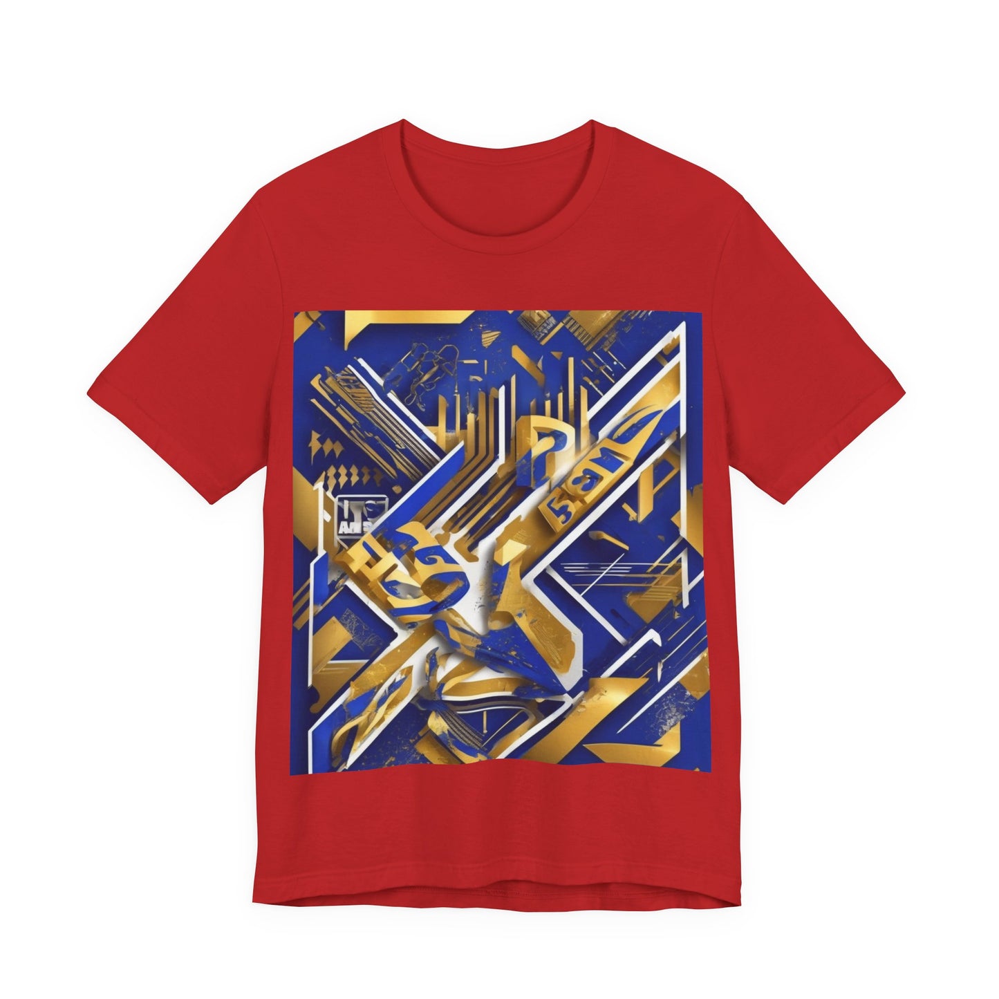 boostlete-am-crew-type-progress-beats-perfect-diagonal-modern-0209 — Unisex Jersey Short Sleeve (B+C 3001)