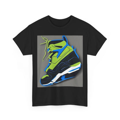 boostlete-quiet-power-icon-sneaker-duotone-paper-0066 — Unisex Heavy Cotton Tee (Gildan 5000)
