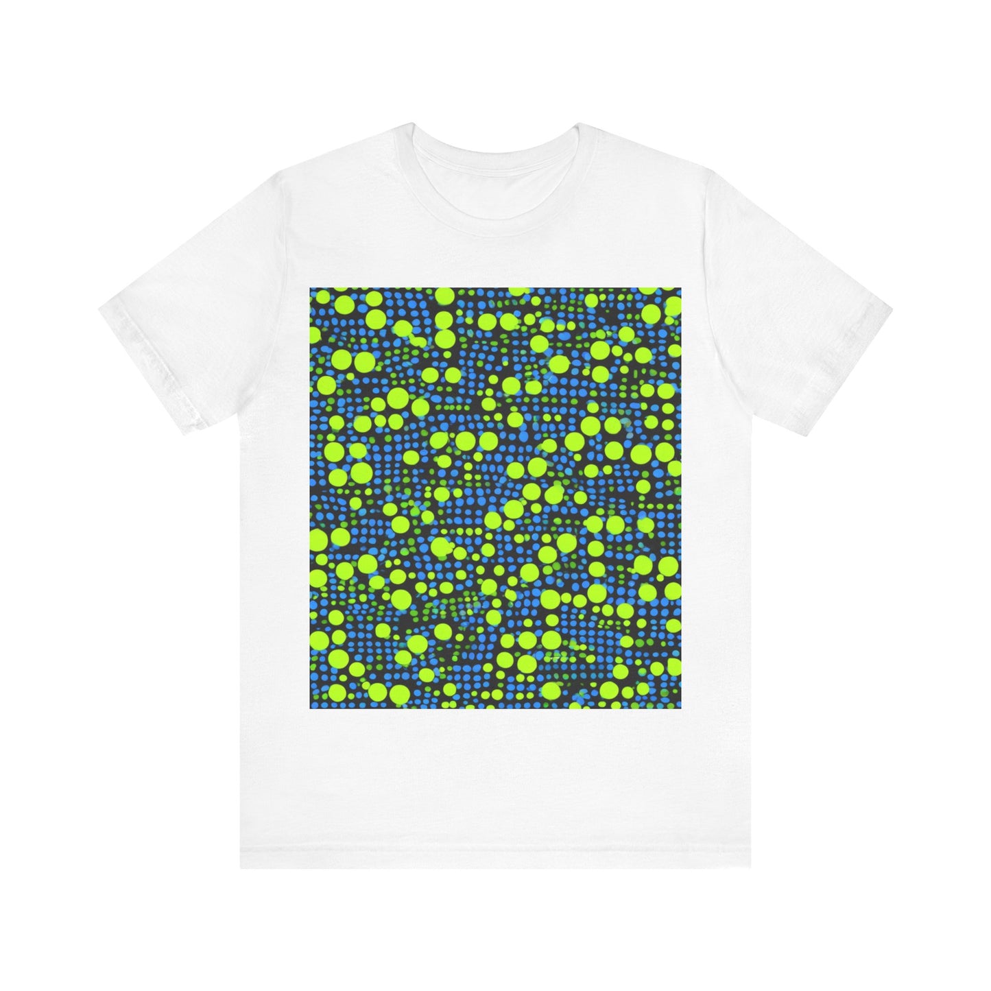boostlete-mile-by-mile-pattern-dotted-geometric-0071 — Unisex Jersey Short Sleeve (B+C 3001)