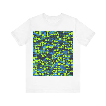 boostlete-mile-by-mile-pattern-dotted-geometric-0071 — Unisex Jersey Short Sleeve (B+C 3001)