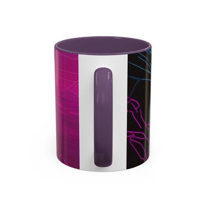 boostlete-boost-mode-scene-trail-neon-blueprint-0832 — Accent Mug 11/15oz