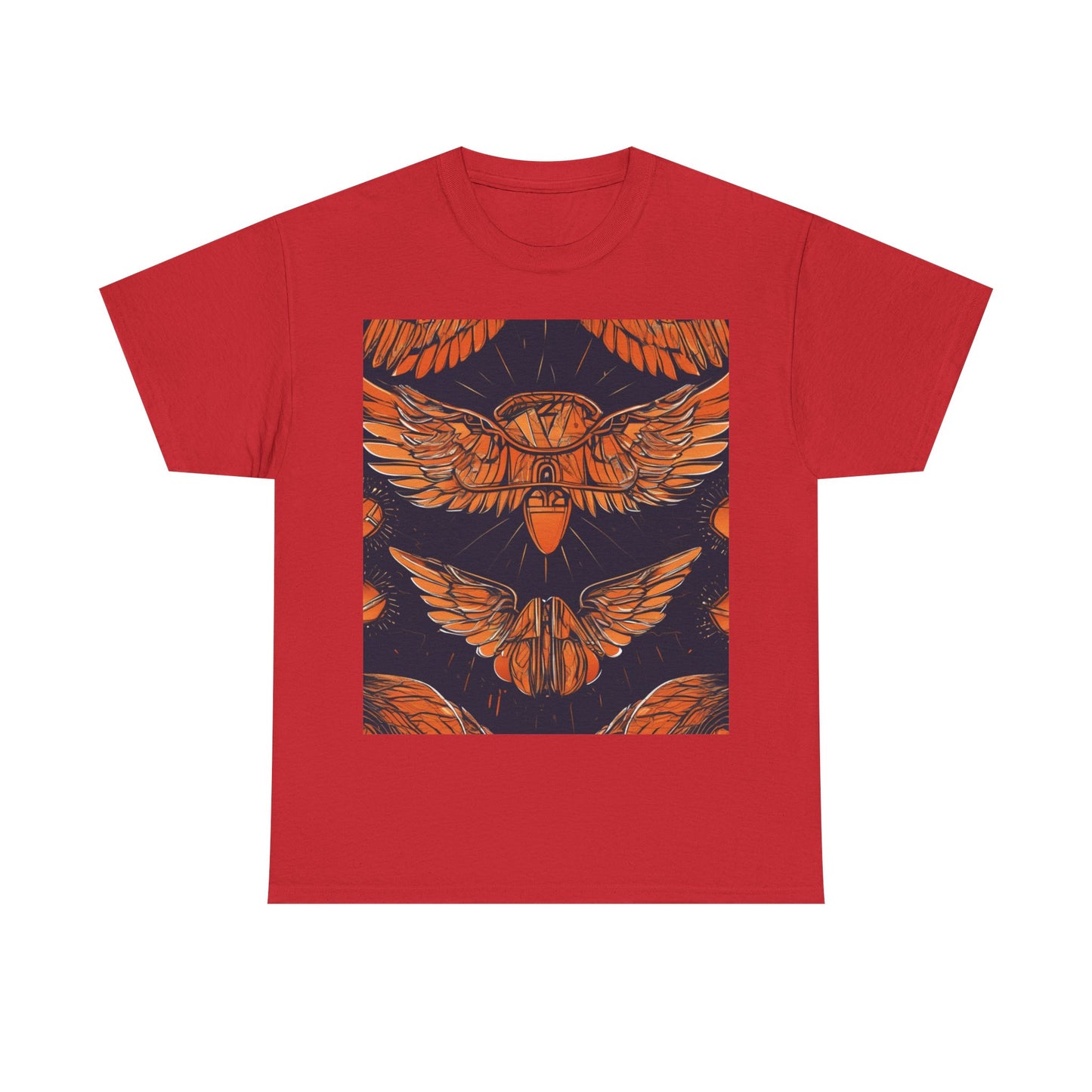 boostlete-field-day-icon-wings-soft-geometric-0298 — Unisex Heavy Cotton Tee (Gildan 5000)