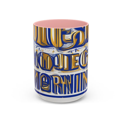 boostlete-am-crew-type-own-the-morning-outline-over-solid-vector-0429 — Accent Mug 11/15oz