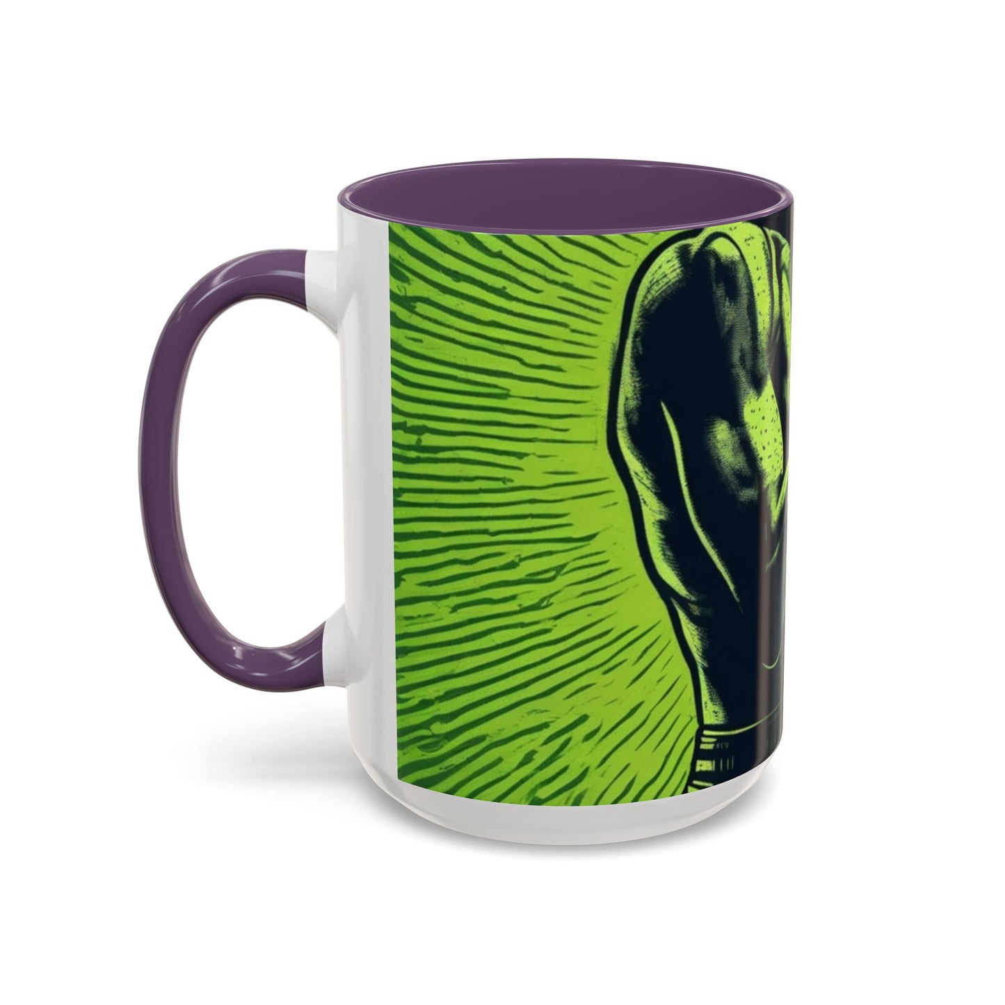 boostlete-mile-by-mile-scene-boxer-halftone-engraved-0112 — Accent Mug 11oz/15oz