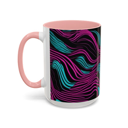 boostlete-recovery-progress-pattern-topographic-engraved-0119 — Accent Mug 11oz/15oz