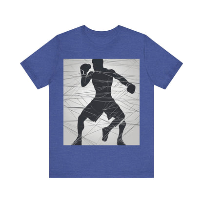 boostlete-mile-by-mile-scene-boxer-motion-geometric-0028 — Unisex Jersey Short Sleeve (B+C 3001)