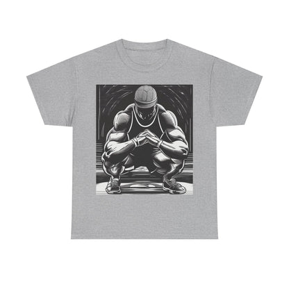 boostlete-pr-season-scene-athlete-outline-athletic-0144 — Unisex Heavy Cotton Tee (Gildan 5000)