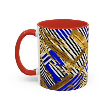 boostlete-boost-mode-pattern-diagonal-monoline-0015 — Accent Mug 11oz/15oz