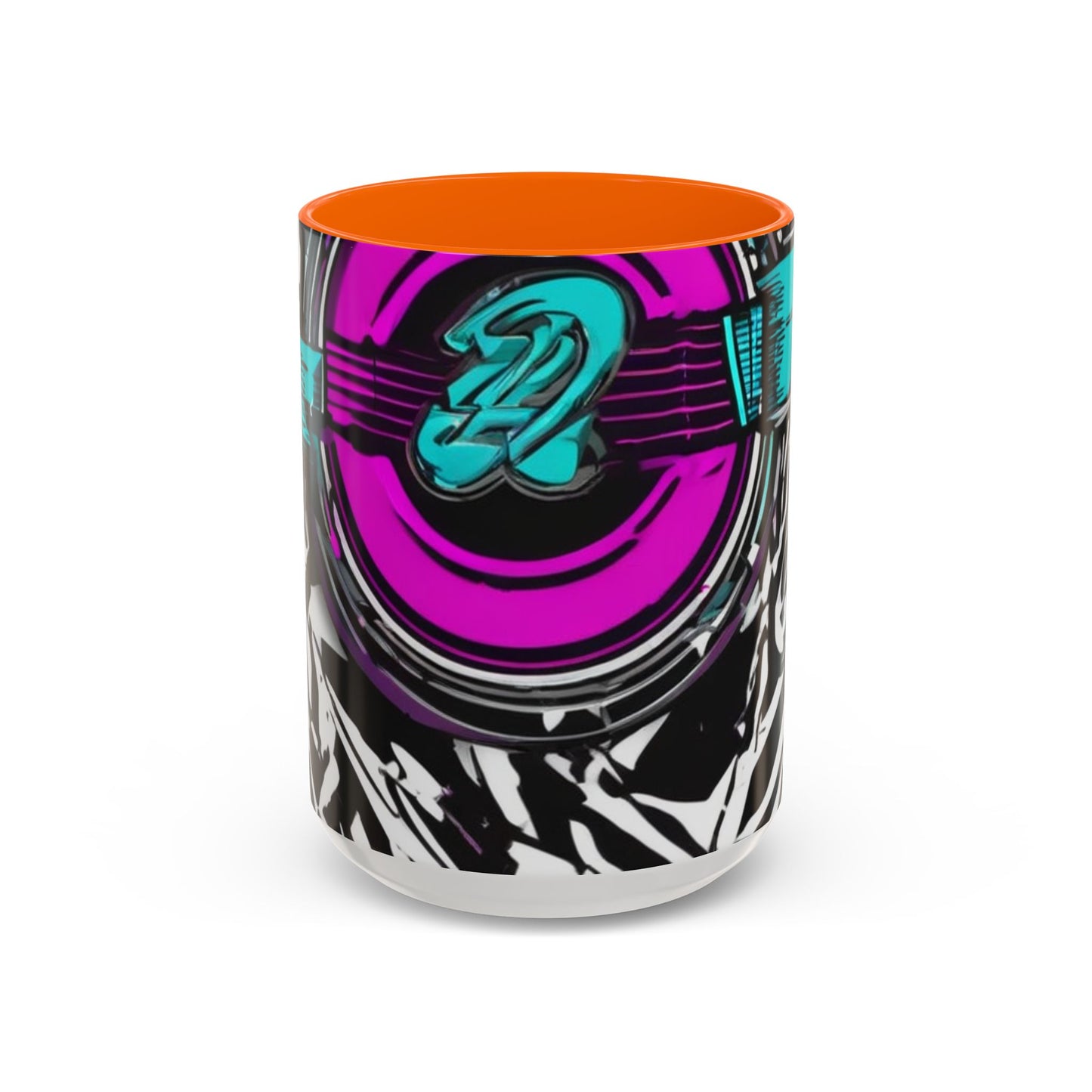 boostlete-boost-mode-type-again-badge-monoline-0293 — Accent Mug 11oz/15oz