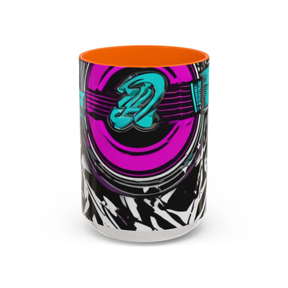 boostlete-boost-mode-type-again-badge-monoline-0293 — Accent Mug 11oz/15oz