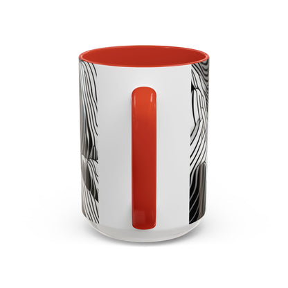boostlete-field-day-pattern-topographic-isometric-0211 — Accent Mug 11oz/15oz