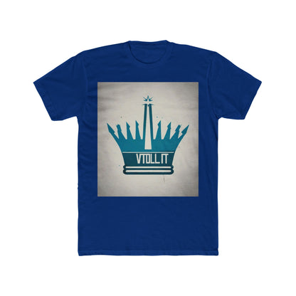 boostlete-am-crew-icon-crown-matte-industrial-0058 — Unisex Cotton Crew Tee (NL 3600)