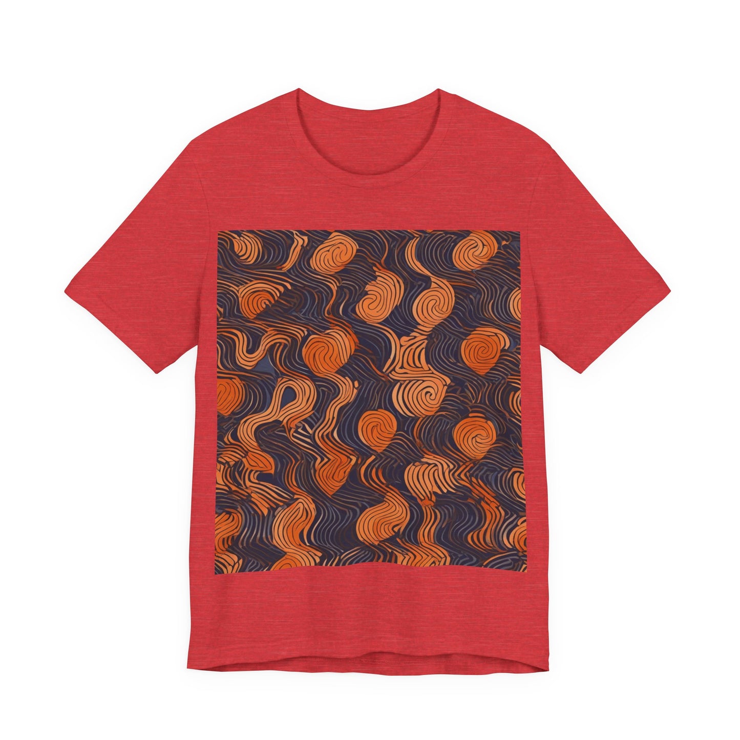 boostlete-iron-intent-pattern-topographic-engraved-0019 — Unisex Jersey Short Sleeve (B+C 3001)