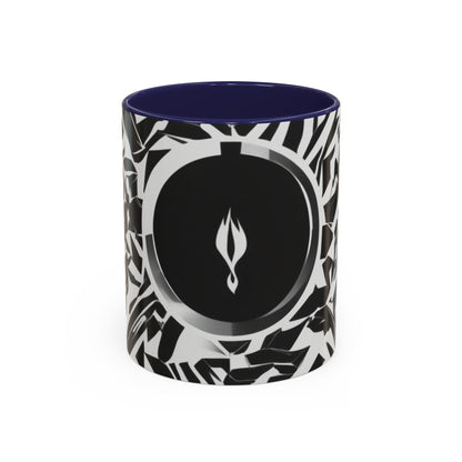 boostlete-am-crew-icon-flame-matte-geometric-0286 — Accent Mug 11oz/15oz