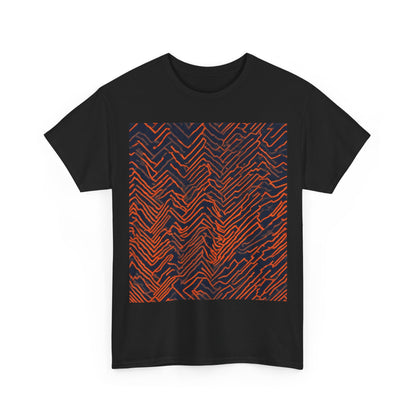 boostlete-field-day-pattern-ekg-modern-0087 — Unisex Heavy Cotton Tee (Gildan 5000)