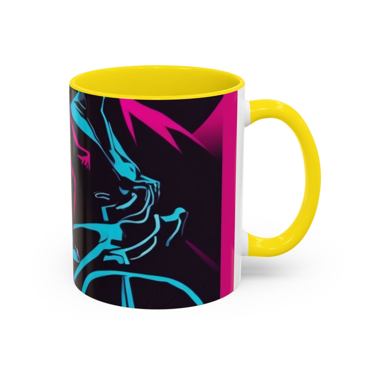 boostlete-rise-grind-scene-cyclist-outline-vector-0868 — Accent Mug 11/15oz
