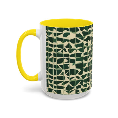 boostlete-iron-intent-pattern-plate-number-isometric-0099 — Accent Mug 11oz/15oz