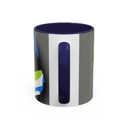 boostlete-quiet-power-icon-sneaker-duotone-paper-0066 — Accent Mug 11oz/15oz