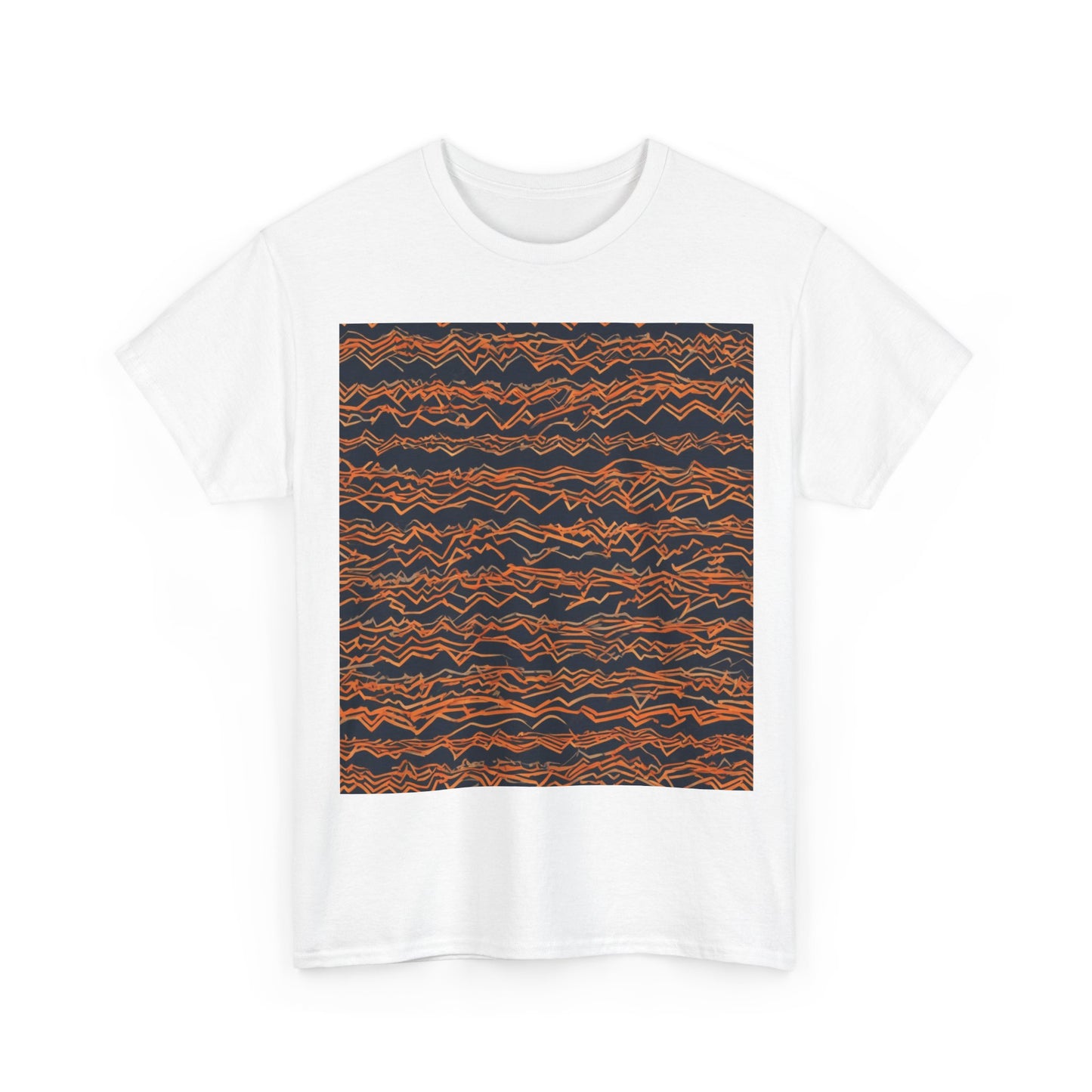 boostlete-field-day-pattern-ekg-bold-0135 — Unisex Heavy Cotton Tee (Gildan 5000)