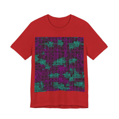 boostlete-boost-mode-pattern-plate-number-monoline-0079 — Unisex Jersey Short Sleeve (B+C 3001)