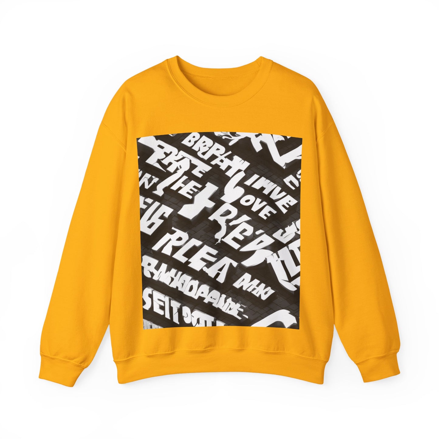 boostlete-pr-season-type-breathe-move-repeat-split-isometric-0017 — Unisex Heavy Blend Crewneck Sweatshirt (Gildan)