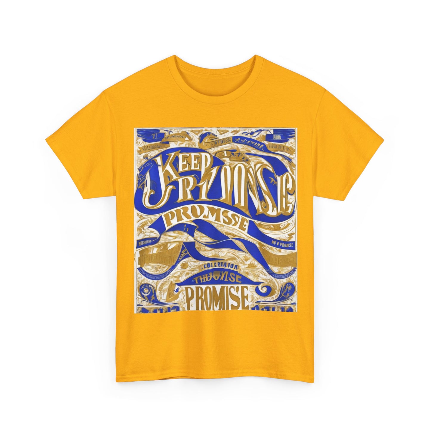 boostlete-am-crew-type-keep-the-promise-split-engraved-0101 — Unisex Heavy Cotton Tee (Gildan 5000)