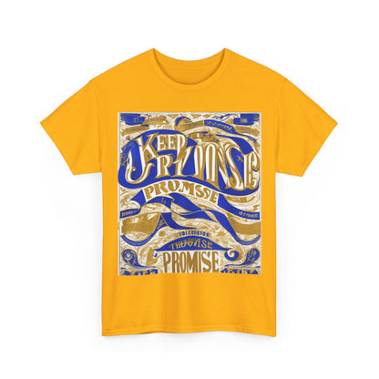 boostlete-am-crew-type-keep-the-promise-split-engraved-0101 — Unisex Heavy Cotton Tee (Gildan 5000)