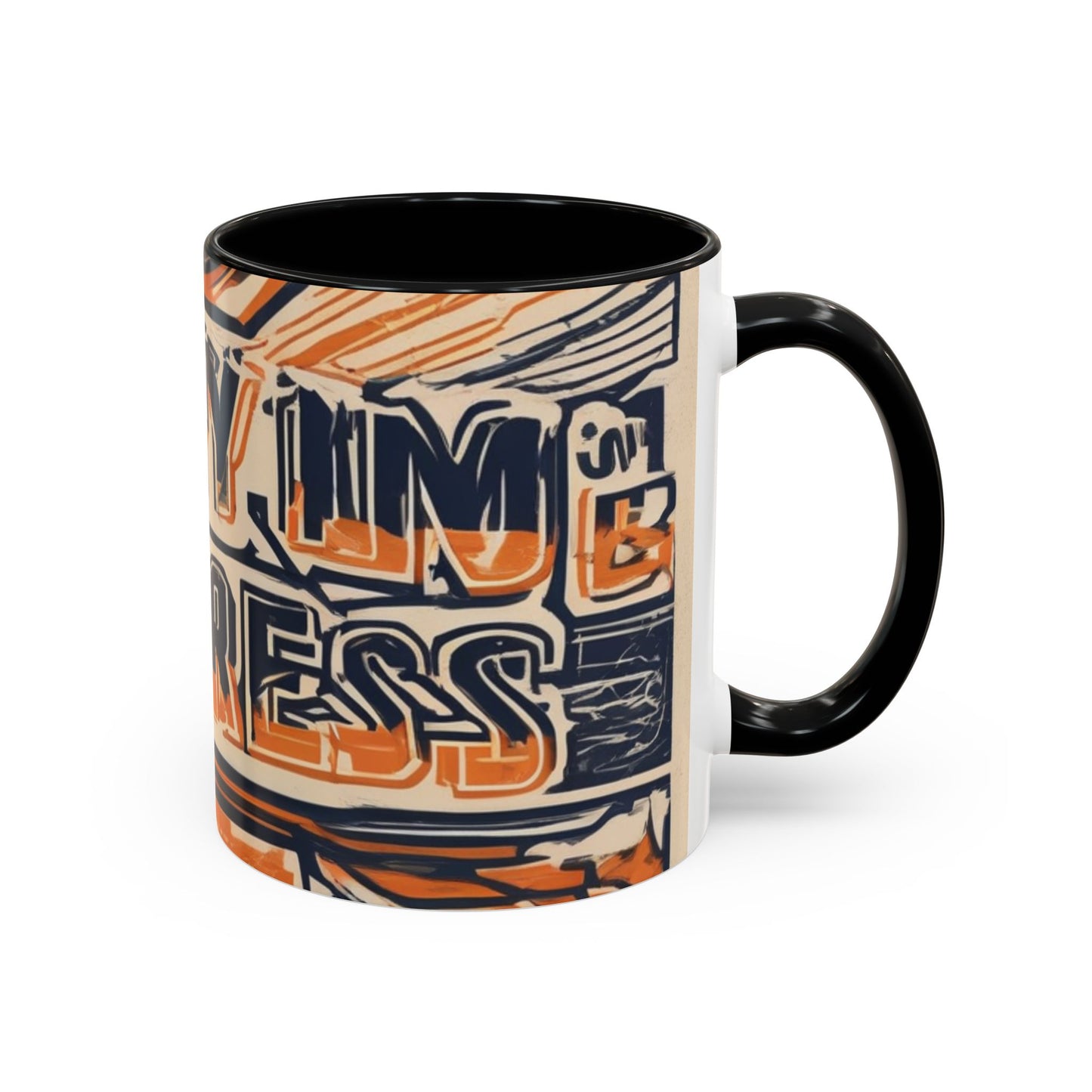boostlete-boost-mode-type-recovery-progress-outline-over-solid-badge-0161 — Accent Mug 11oz/15oz