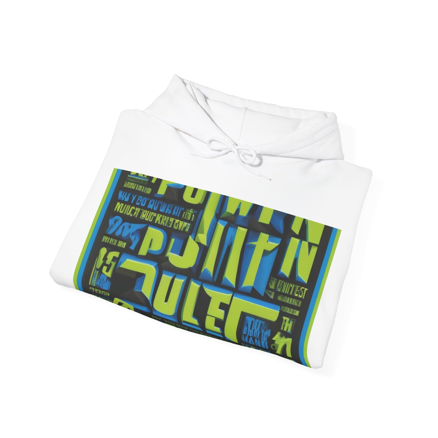 boostlete-am-crew-type-power-in-quiet-arc-paper-1481 — Unisex Heavy Blend Hoodie (G18500)
