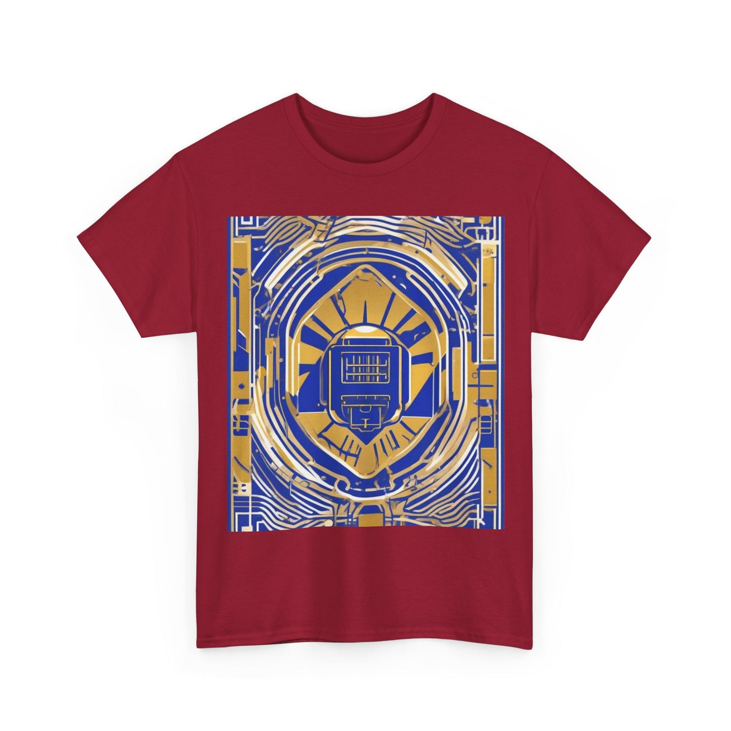 boostlete-mile-by-mile-icon-battery-motion-monoline-0002 — Unisex Heavy Cotton Tee (Gildan 5000)