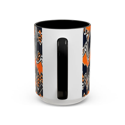 boostlete-headspace-pattern-ekg-industrial-0559 — Accent Mug 11/15oz